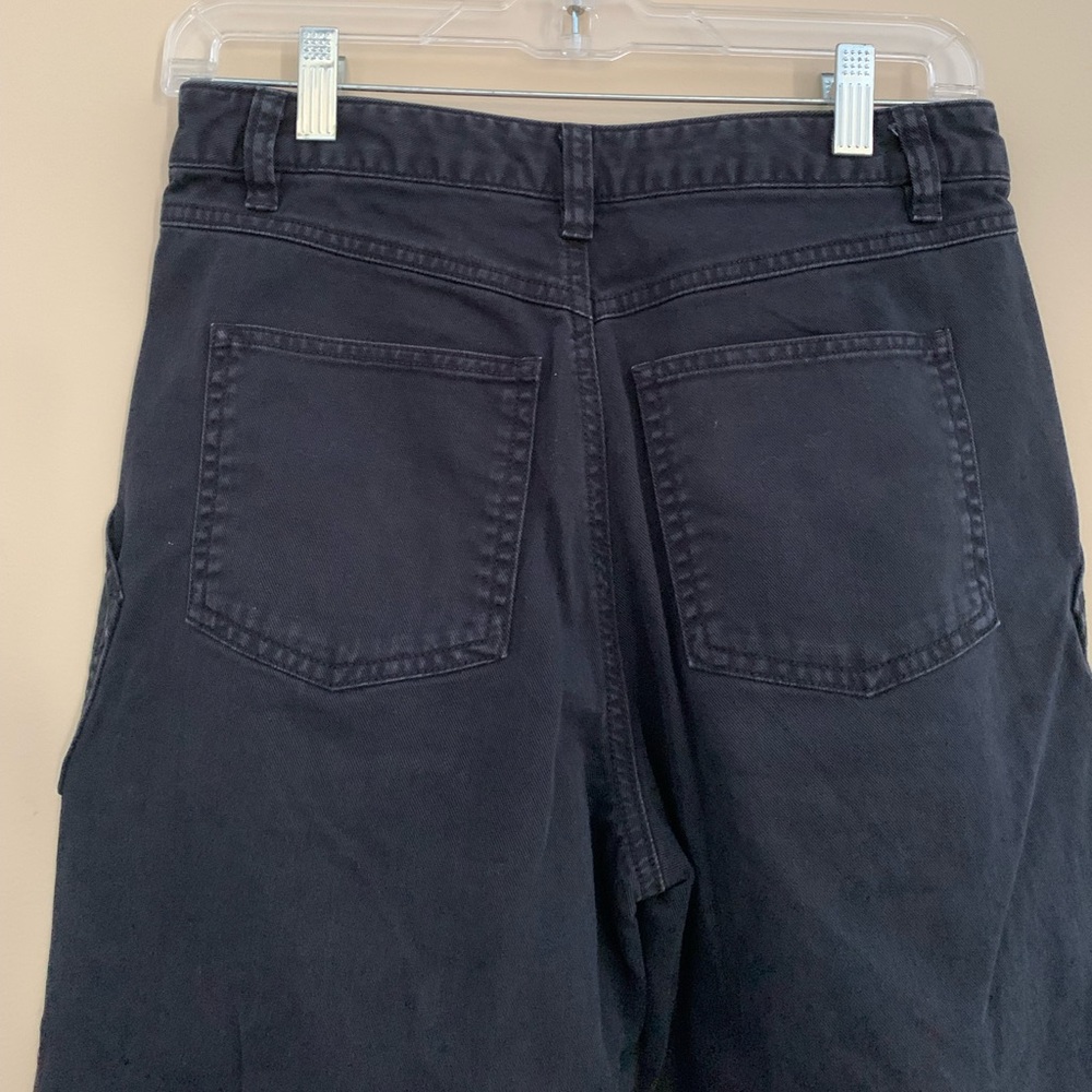 Gap women’s  horseshoe black jeans. Size 2 - Picture 7 of 13